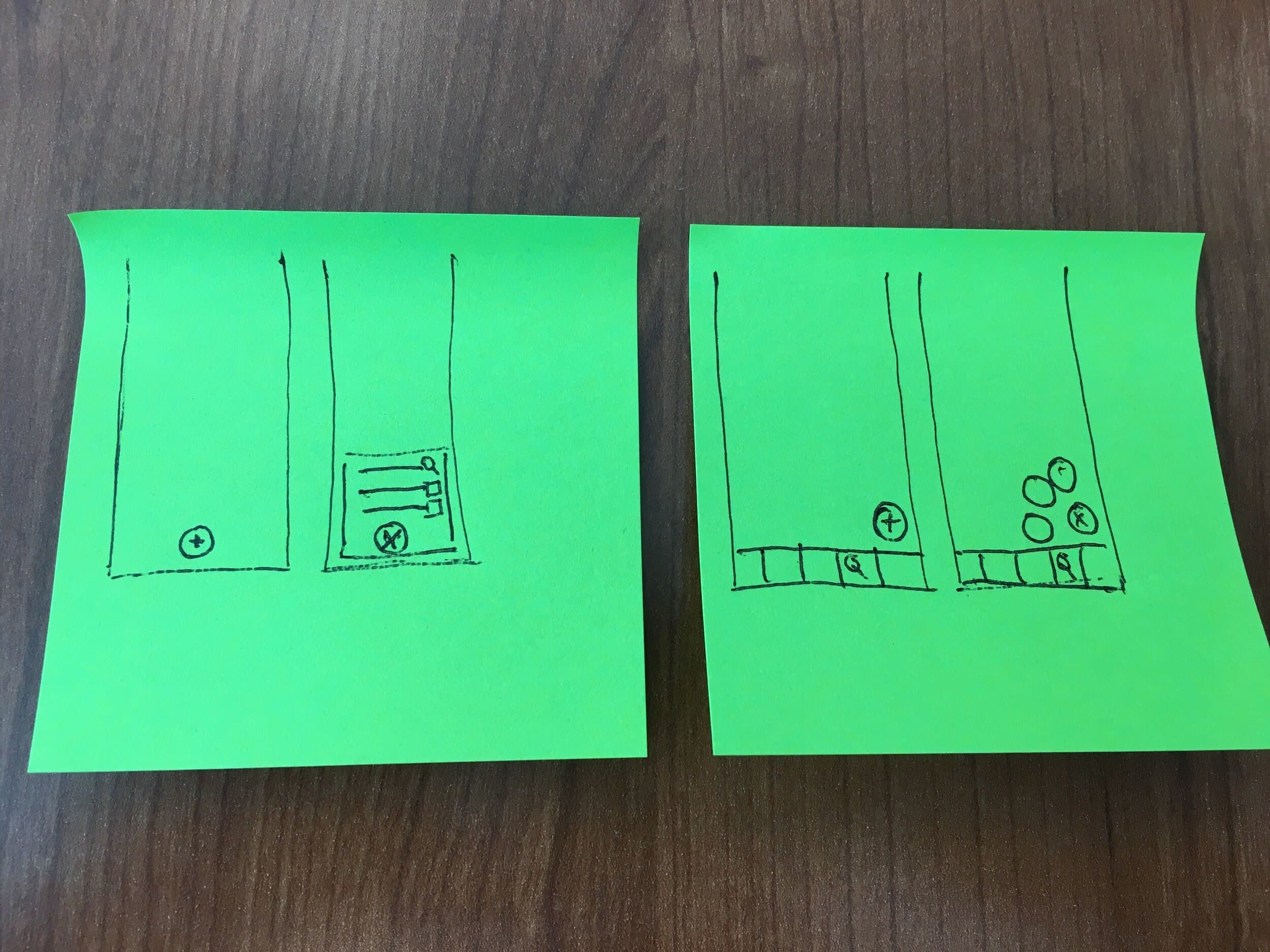 Brainstorm sketch by Alban